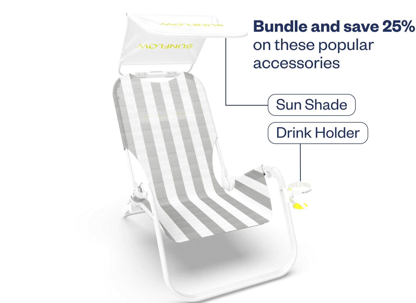 Oyster Gray Stripe Bundle