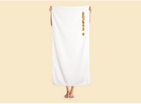 White Logo Towel