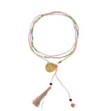 Love Is Project Unity Beaded Wrap Bracelet Necklace