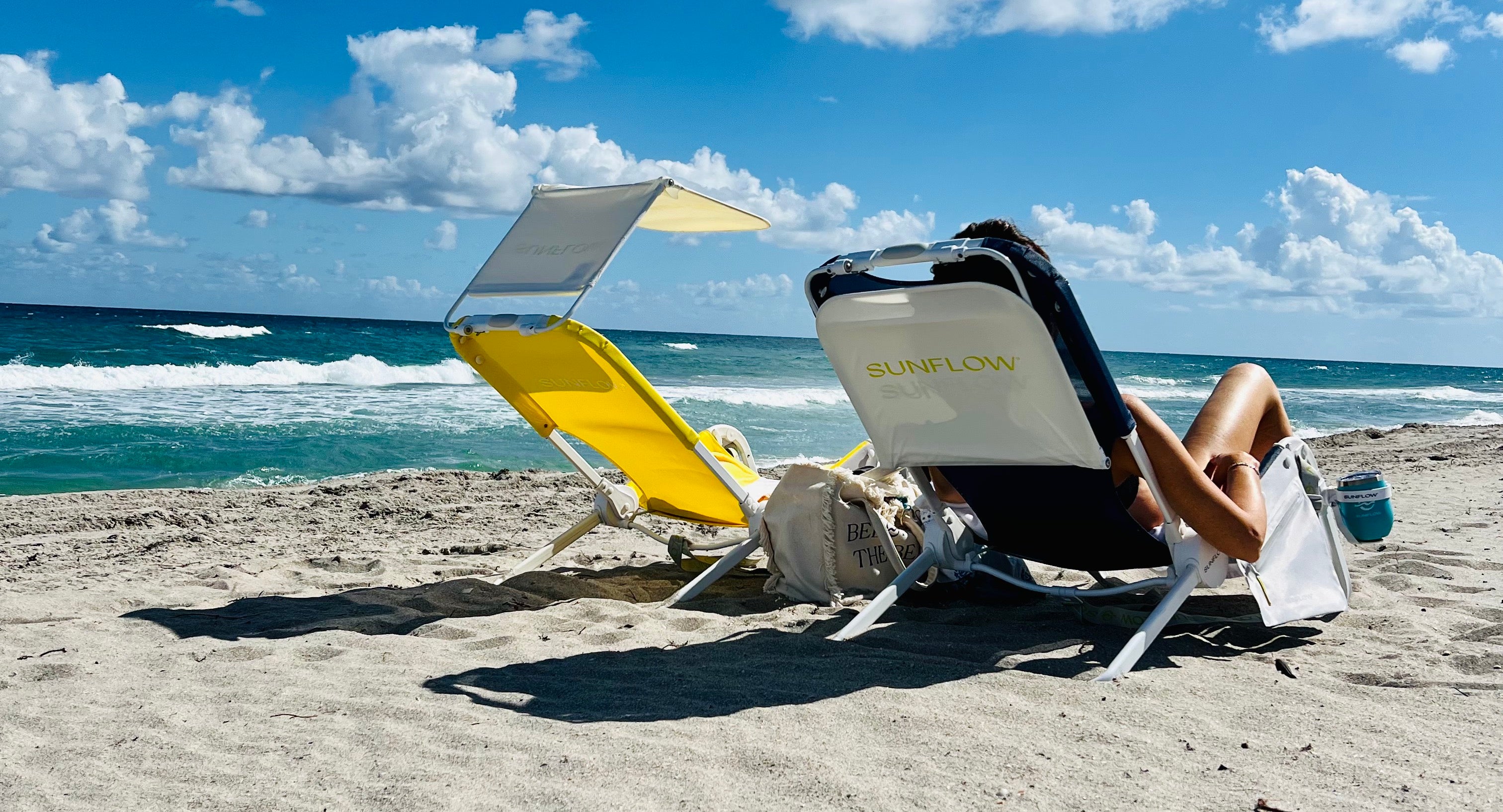 Sunflow shop beach chair