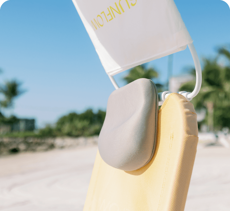 Beach Chair Pillow for Neck Support